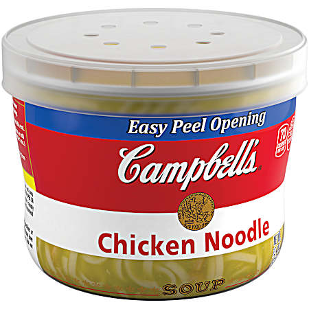 15.4 oz Chicken Noodle Microwavable Soup Bowl
