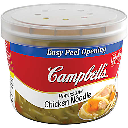 15.4 oz Homestyle Chicken Noodle Soup Microwavable Bowl