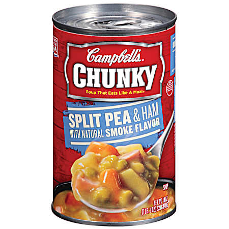 19 oz Split Pea & Ham w/ Natural Smoke Flavor Ready-to-Eat Soup
