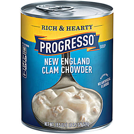 Rich & Hearty New England Clam Chowder - 18.5 Oz.