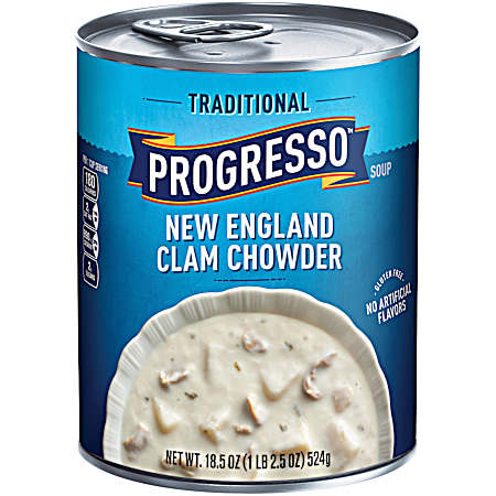 Traditional New England Clam Chowder - 18.5 Oz.