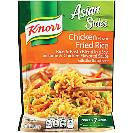 5.7 oz Chicken Flavored Fried Rice Asian Sides