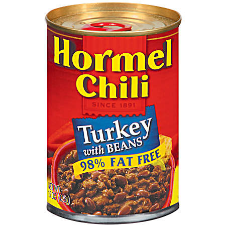 15 oz Chili Turkey w/ Beans