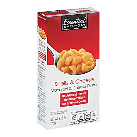 7.25 oz Shells & Cheese Dinner