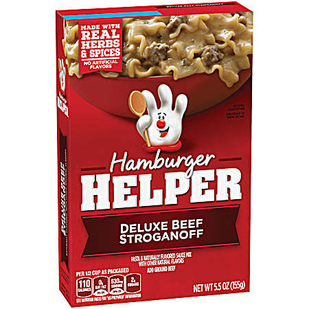 Deluxe Beef Stroganoff 5.5 oz Dry Meal Kit