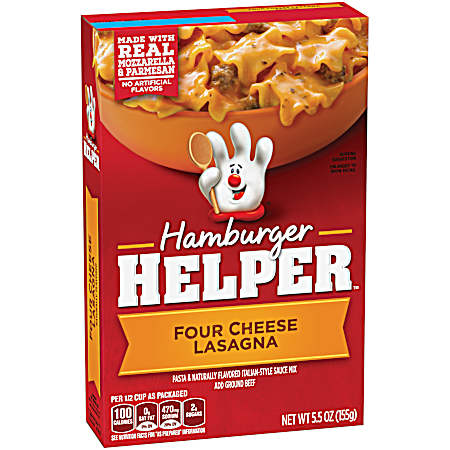 Four Cheese Lasagna 5.5 oz Dry Meal Kit