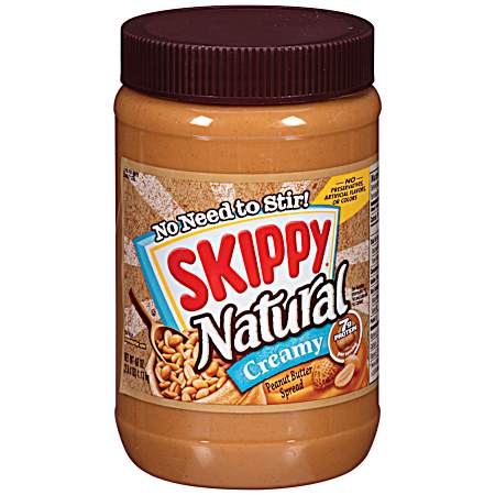 Natural Creamy Peanut Butter Spread