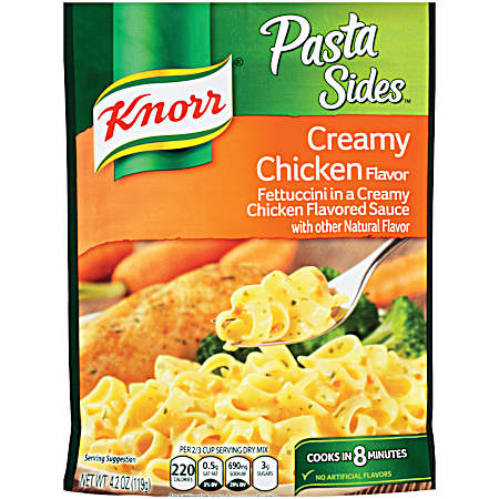 4.2 oz Creamy Chicken Flavored Pasta Side