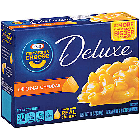 14 oz Deluxe Original Macaroni & Cheese