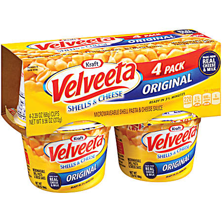 Shells & Cheese Cups - 4 pk
