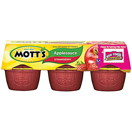 Applesauce Strawberry - 6 Pk