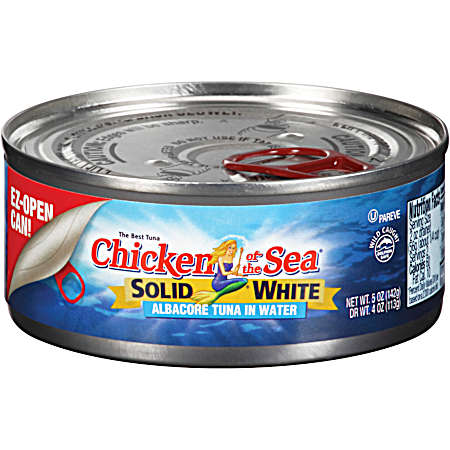 Solid White Albacore Tuna in Water