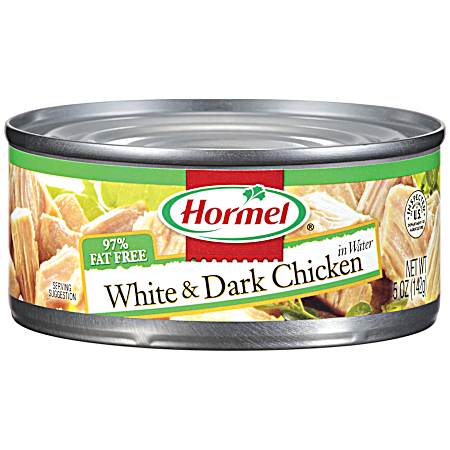 5 oz White & Dark Chicken in Water