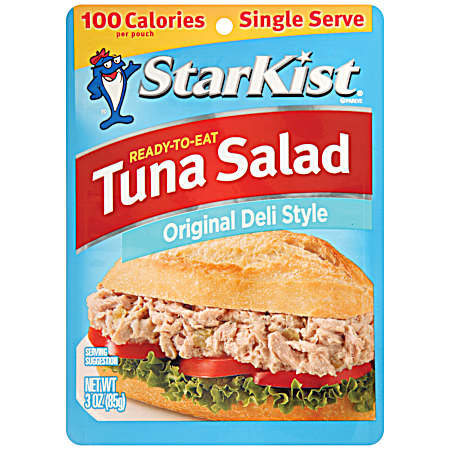 3 oz Ready-to-Eat Tuna Salad Pouch Original Deli Style