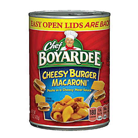 Cheesy Burger Macaroni - 15 Oz.
