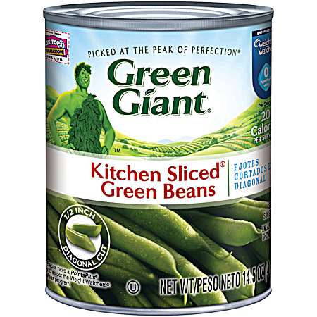 Kitchen Sliced Green Beans - 14.5 Oz