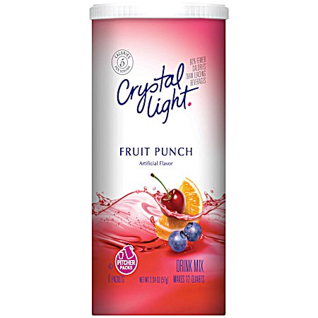 Fruit Punch Powdered Pitcher Drink Mix - 6 pk