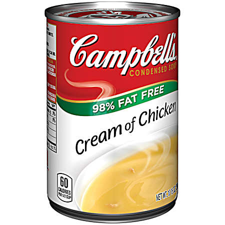 10.5 oz 98% Fat-Free Cream of Chicken Condensed Soup