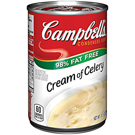 10.5 oz 98% Fat-Free Cream of Celery Condensed Soup