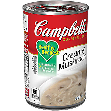 10.5 oz Healthy Request Cream of Mushroom Condensed Soup