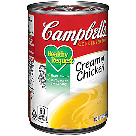 10.5 oz Healthy Request Cream of Chicken Condensed Soup