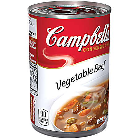 10.5 oz Vegetable Beef Condensed Soup