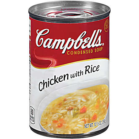 10.5 oz Chicken with Rice Condensed Soup