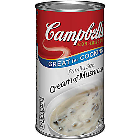 22.6 oz Family Size Cream of Mushroom Condensed Soup