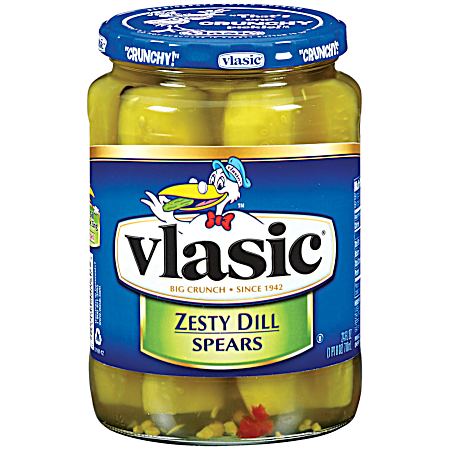 24 oz Zesty Dill Pickle Spears