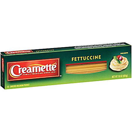 16 oz Fettuccine Pasta Noodles