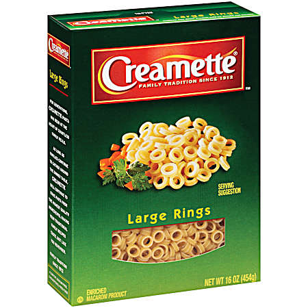 16 oz Large Rings Noodles
