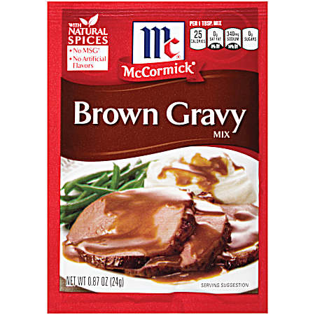 .87 oz Brown Gravy Mix