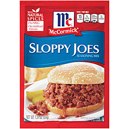1.31 oz Sloppy Joe Seasoning Mix