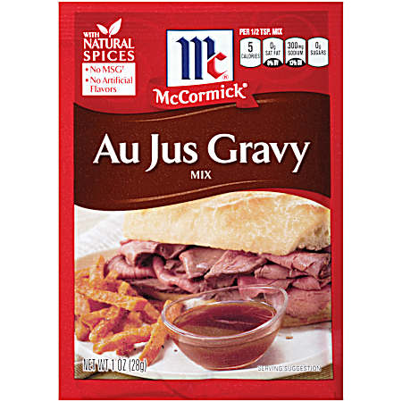 1 oz Au Jus Gravy Mix
