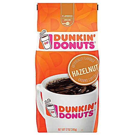 12 oz Hazelnut Light Roast Ground Coffee