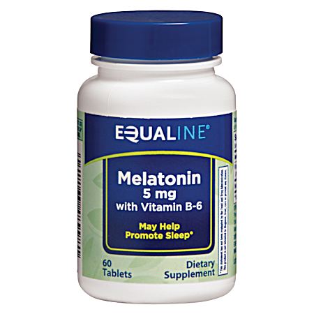 Melatonin 5mg Dietary Supplement Tablets - 60 ct