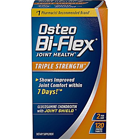 Triple Strength Glucosamine Chondroitin Dietary Supplement - 120 ct