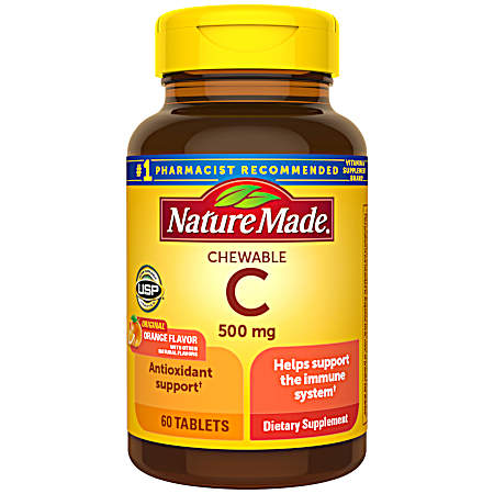 500 mg Chewable Vitamin C - 60 Ct