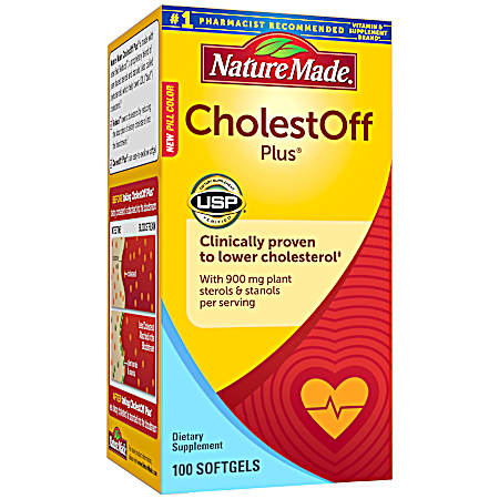 CholestOff Plus Softgels - 100 Ct