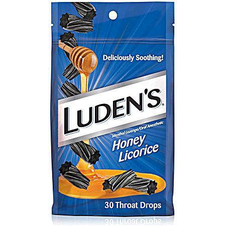 Honey Licorice Throat Drops - 30 ct