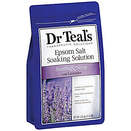 3 lb Soothe & Sleep Epsom Salt Soaking Solution w/ Lavender