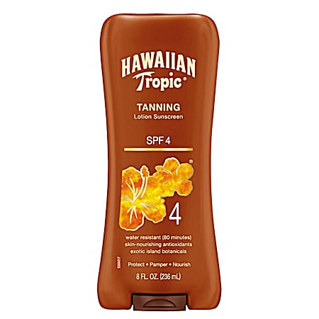 Tanning Lotion SPF 4 Sunscreen - 8 Oz.