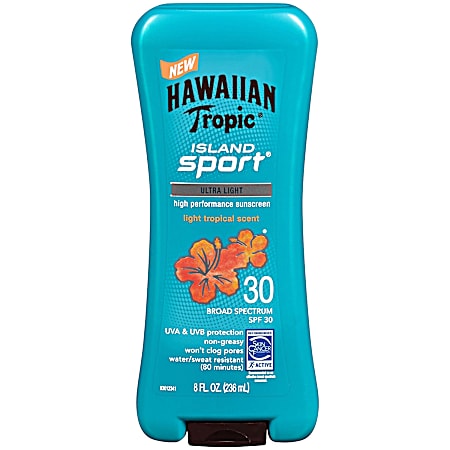 Island Sport Lotion Sport SPF 30 Sunscreen - 8 Oz.
