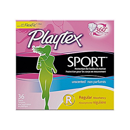 SPORT Unscented Regular Tampons - 36 ct