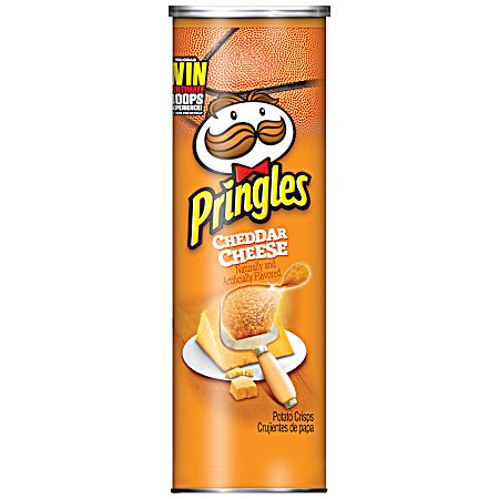 5.5 oz Cheddar Cheese Flavored Potato Crisps Chips