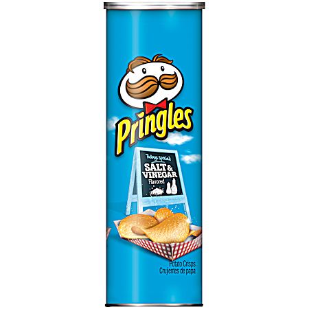 5.5 oz Salt & Vinegar Flavored Potato Crisps Chips