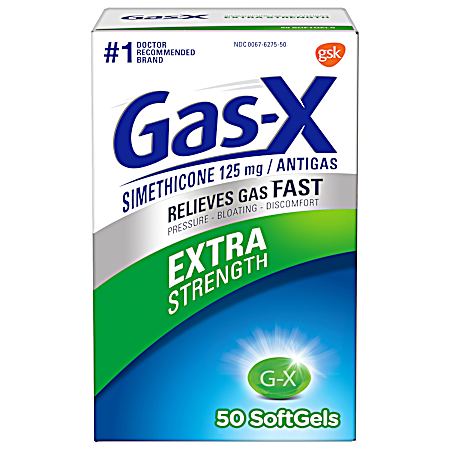 Extra Strength Anti-Gas Softgels - 50 ct