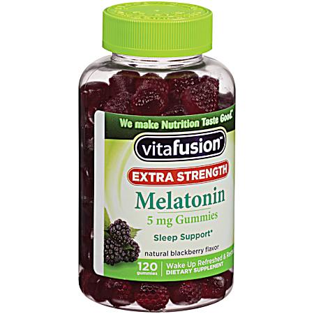 Extra Strength Melatonin Gummies - 120 Ct.