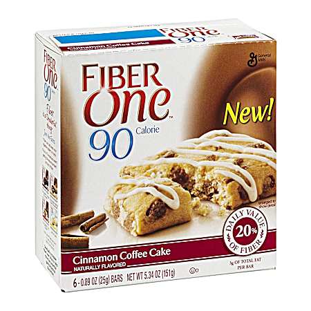 Cinnamon Coffee Cake Bars - 6 Pk