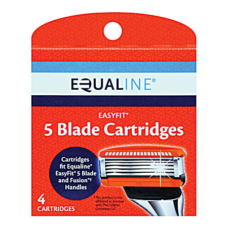 Easyfit 5-Blade Disposable Razor Cartridges - 4 Pk